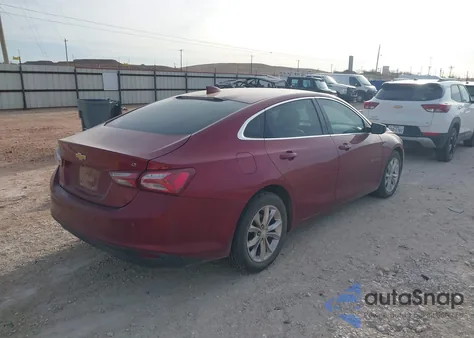 2019 Chevrolet Malibu Lt из США, поврежденный, VIN 1G1ZD5ST8KF157297